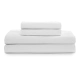 DETURASH Set de Sábanas para Cama de 1500 Hilos, de Lujo, Fabricadas con Microfibra Premium. Suaves, Antitranspirantes, Hipoalergénicas, Fáciles de Lavar. Calidad, Comodidad y Estilo. Tamaño Queen. Color Blanca
