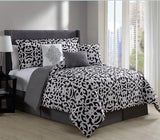 Hermoso edredon de 7 PC. FARA Queen o King size
