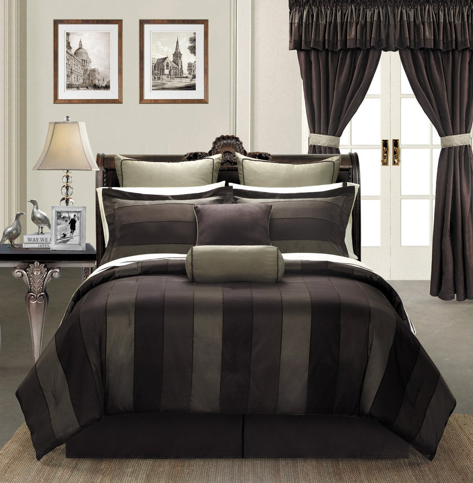 EverRouge Midnight 24-Piece Room in a Bag, Queen