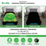 RICK AND MORTY ML9548 - Edredón para Cama Doble