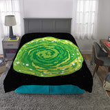 RICK AND MORTY ML9548 - Edredón para Cama Doble