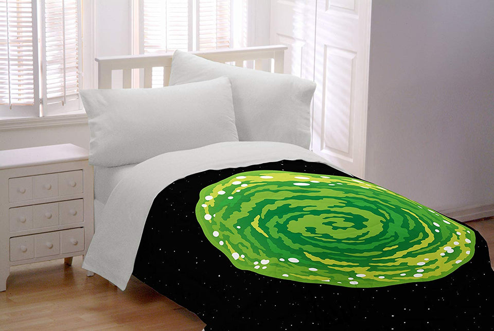 RICK AND MORTY ML9548 - Edredón para Cama Doble