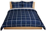 Amazon Basics - Juego completo de edredón para cama, 7 piezas, Completa/Queen Size, XL