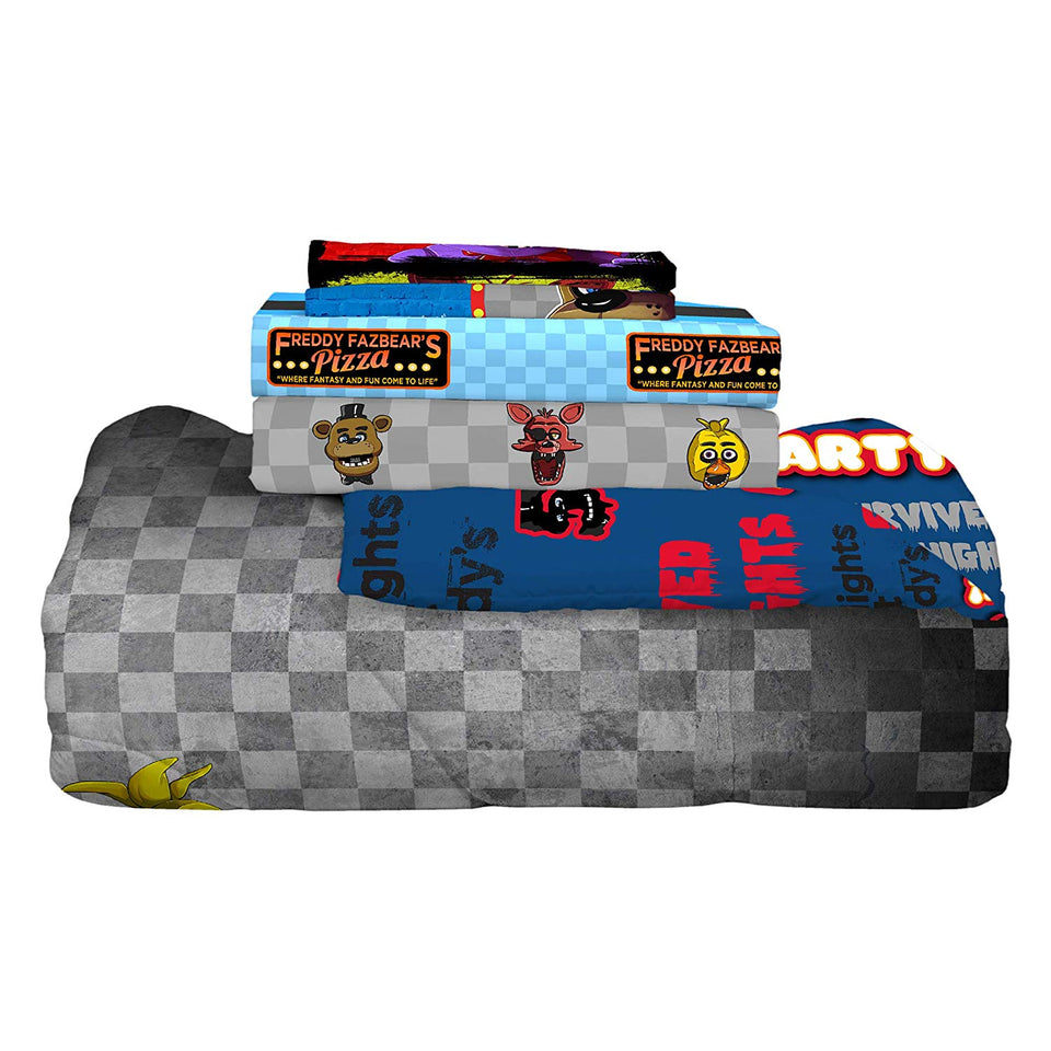 Franco Juego de edredón y sábanas, Activision Call of Duty Black Ops, Twin Size 4 Piece Pack, 1