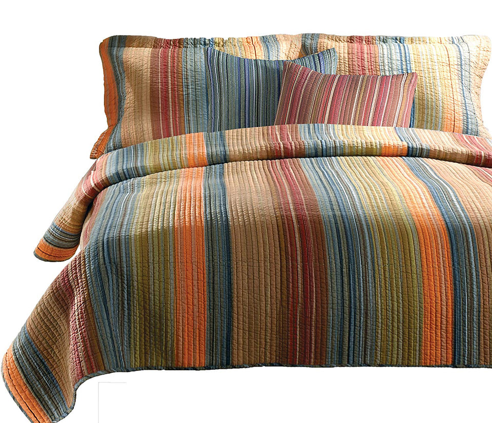 Greenland Home Katy Full/Queen Quilt Set