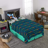 DreamWorks How to Train Your Dragon Cómo Entrenar a tu dragón Kids Ropa de Cama Suave Microfibra Juego de sábanas tamaño Individual 3 Piezas Pack Gris/Azul